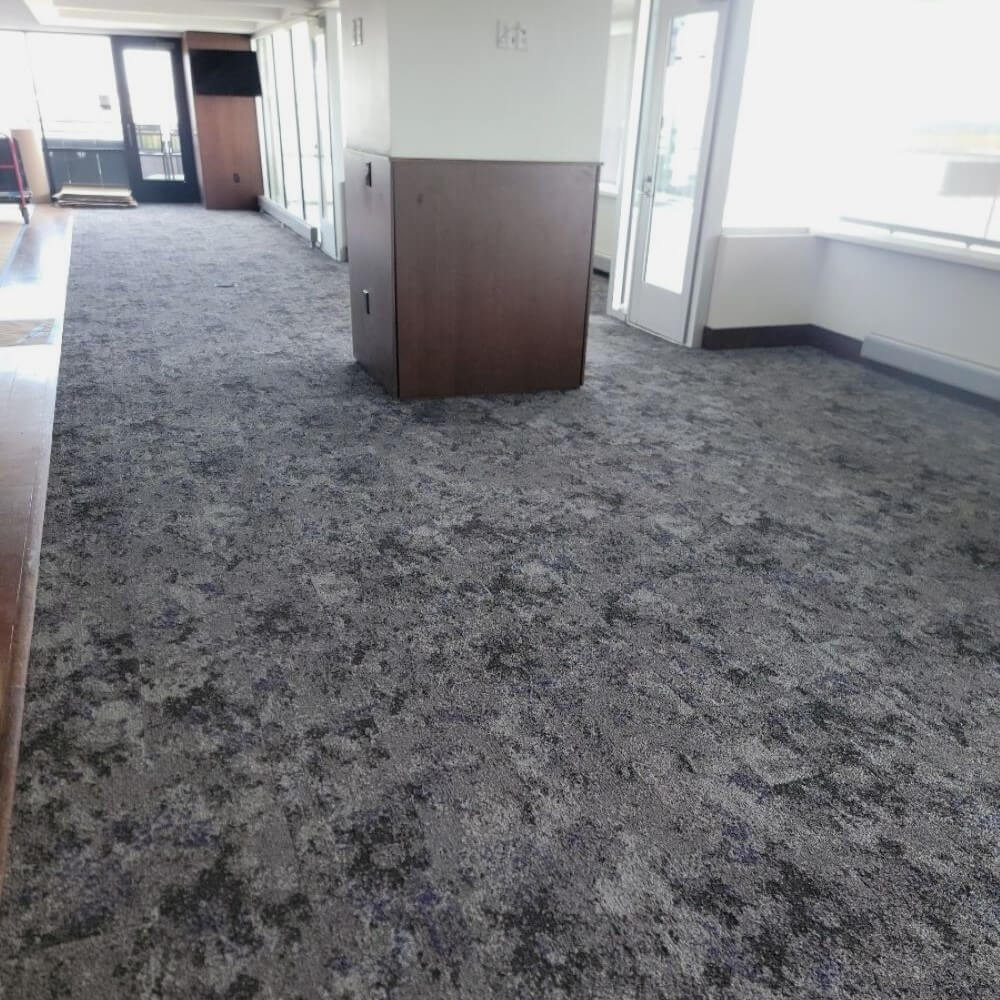 KSU Lounge with commercial carpet 